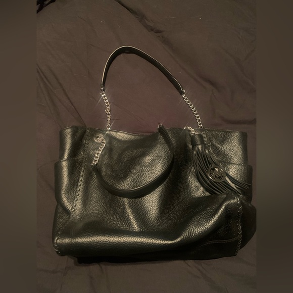 Black Michael Kors purse - Picture 1 of 4